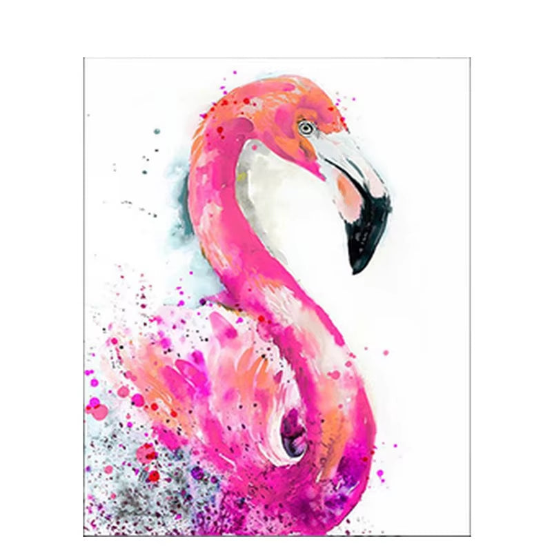 40X50Cm Frameless Painting by Numbers Animals on Canvas Pictures by Numbers Home Decoration DIY Minimalism Style